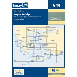 Ναυτικός Χάρτης IMRAY (Κας έως Αττάλεια (Τουρκία))