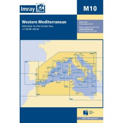 Ναυτικός Χάρτης IMRAY (Δυτική Μεσόγειος)